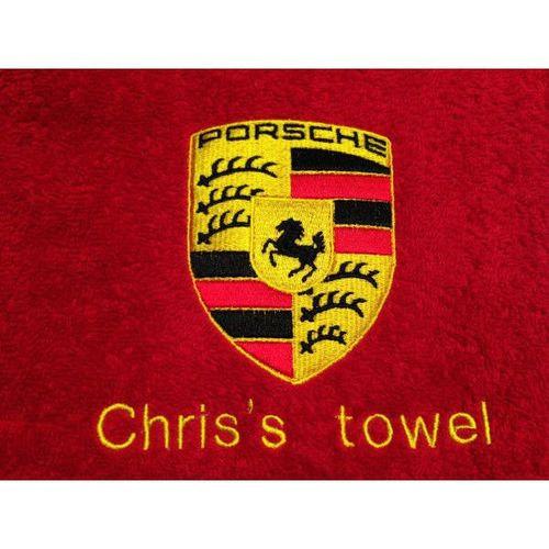 Porsche logo machine embroidery design