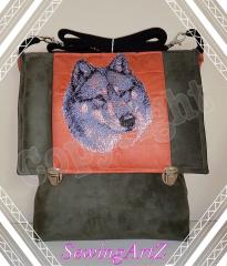 Wolf Photostitch Embroidery