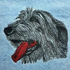 Big dog free embroidery design