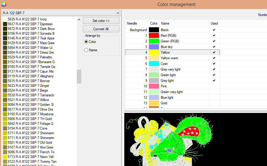 How To Change The Colors Of A Design In My Editor? - Machine Embroidery ...