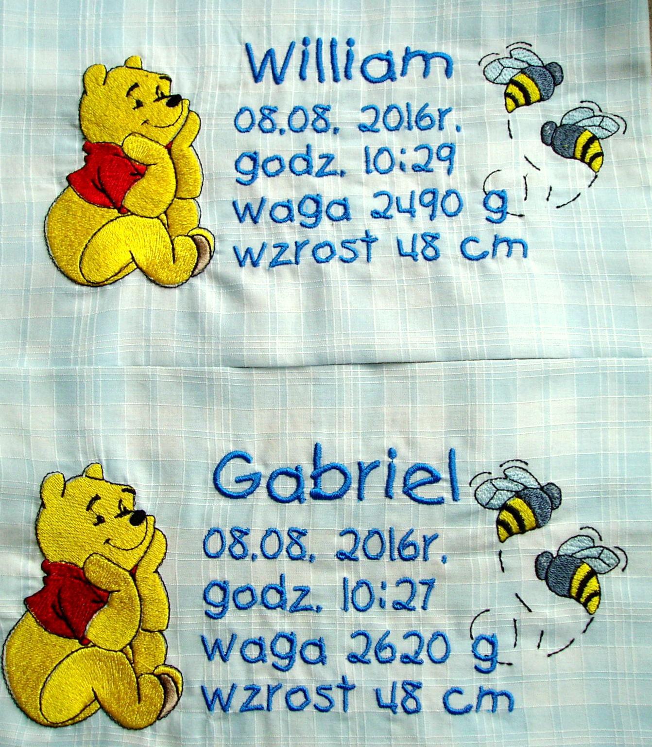 Winnie Pooh machine embroidery design