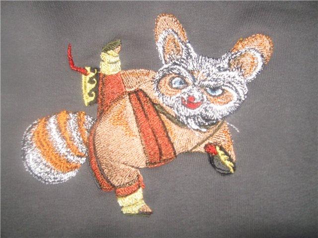 Shifu machine embroidery design