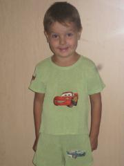 Boy's shirt with Cars embroidery design
