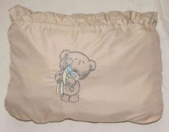 Small bag with Tiny Teddy bear with toy embroidery design