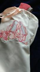 Bags with Artistry of Pointe Embroidery for Dance Lovers
