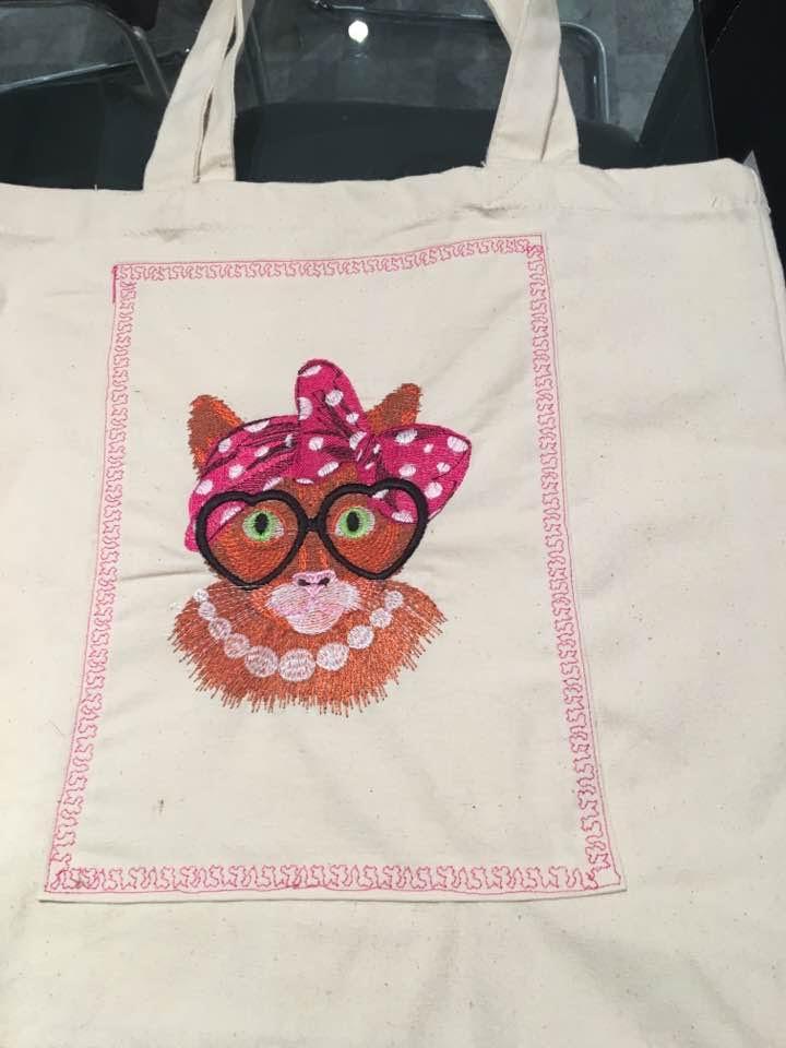 Creating Heartfelt Gifts with Granny Cat Embroidery Design