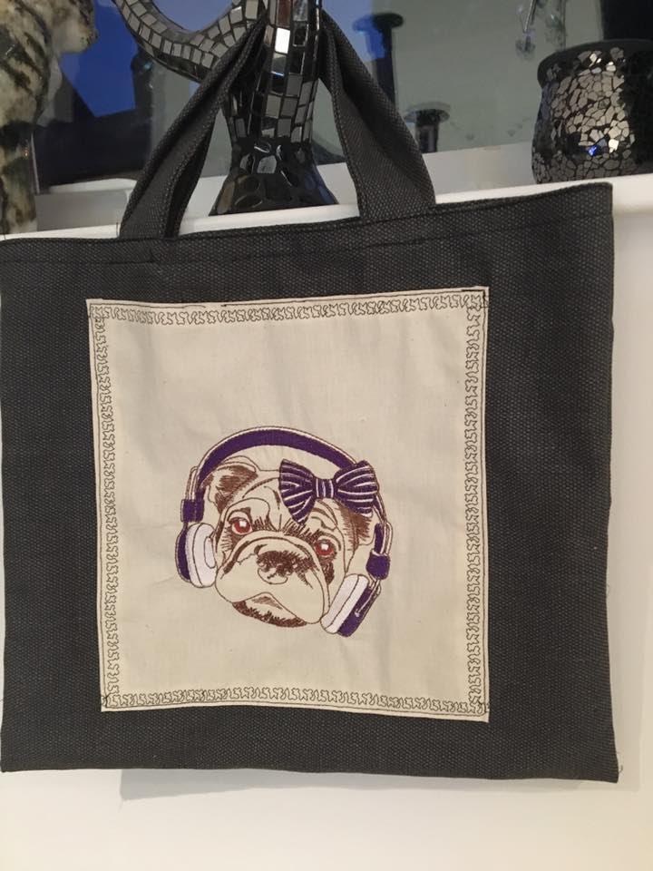 Turn Pug-Dog into Fashionista with Stylish Machine Embroidery Design