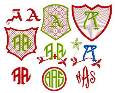 Embroidery software for monograms Stitch Era Universal embroidery software