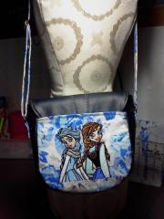 Elevate Handbag with Custom Embroidery Designs Inspired by Frozen