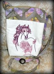 Infuse Whimsy into Wardrobe with the Orange Horse Embroidered Bag