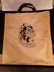 Bag Featuring Spring is Always in the Heart Embroidery Design