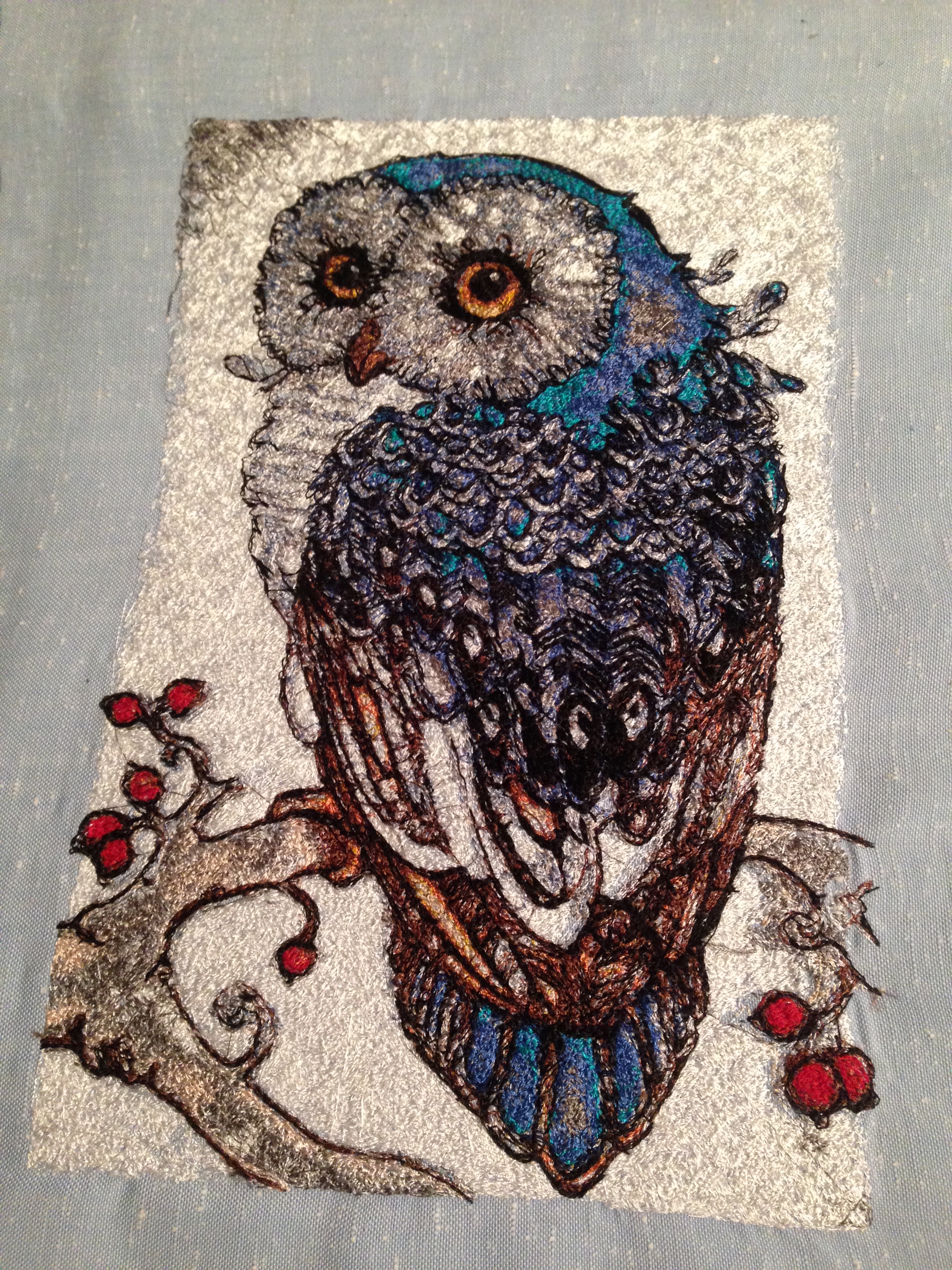  Owl  photo stitch free embroidery  design  25 Photo stitch 