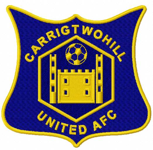 Carrigtwohill AFC logo embroidery design