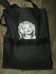 Marilyn Monroe embroidered bag