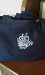 Embark on New Adventures with Bag Featuring a Ship Embroidery Design