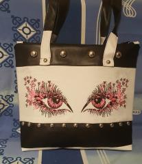 Expressive: Unique Bag Featuring Breathtaking Look Embroidery Design