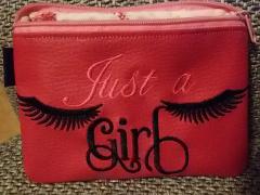 Just Girl Free Embroidery Design: Bring Style and Elegance to Your Purse