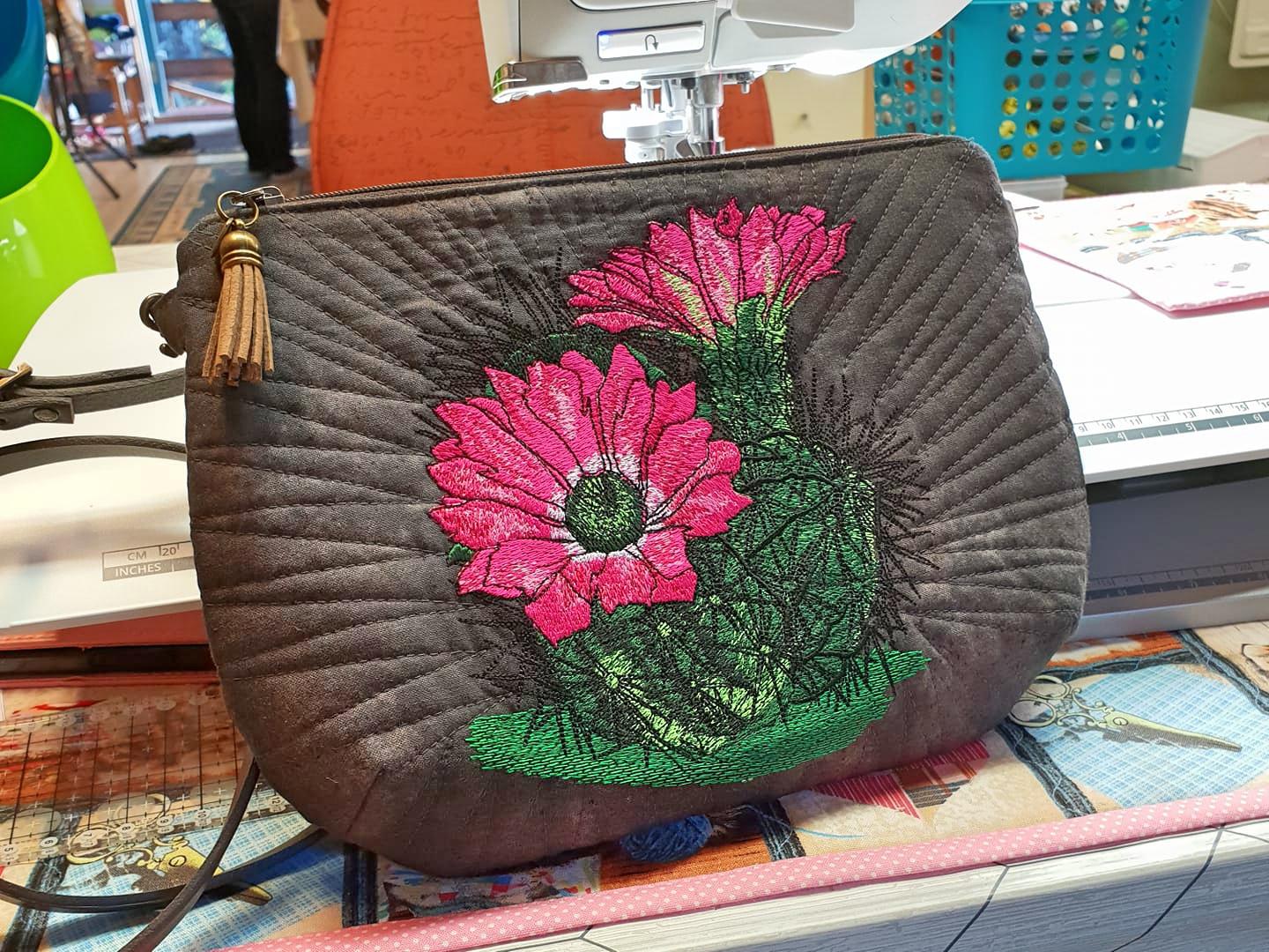 Why Cactus Embroidery Design is the Latest Craze in Women's Handbags