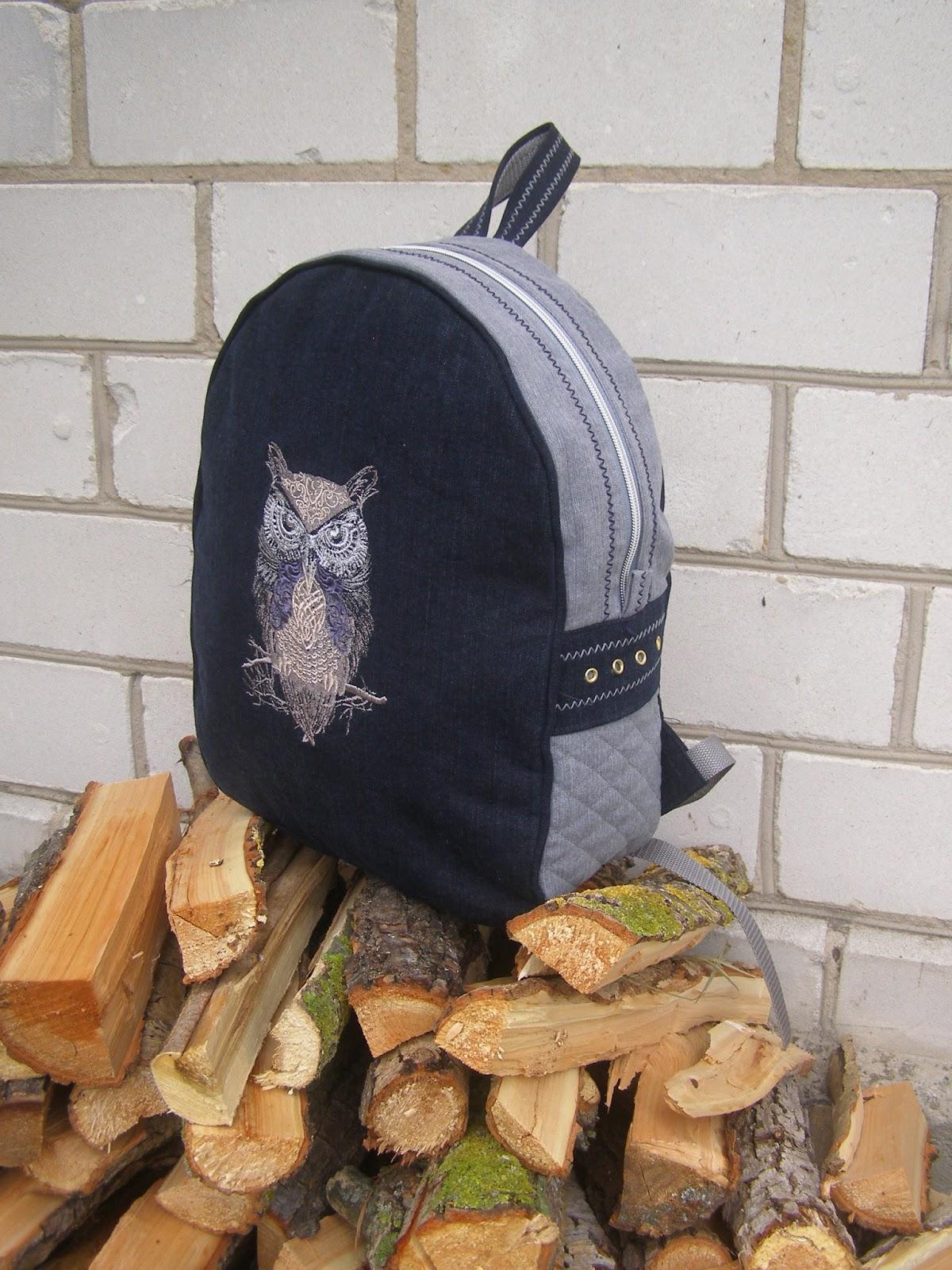 Why Tribal Owl Embroidery Design Backpack is for Back-to-School Gear