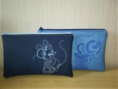 Set of two handbag with Mouse designs