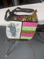 Women's Bag with Root man Embroidery Design for Bold Fashionista