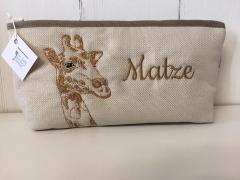 Unleash Your Safari Spirit with Giraffe Embroidery Handbags!