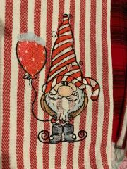 Gnome with Balloon embroidery design