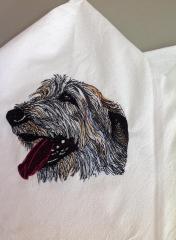 Big Dog free machine embroidery design