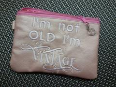 Playful Touch to Style with I'm Not Old I'm Vintage Embroidery Design