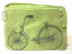 Hit Road in Style with Bicycle Free Embroidery Design Handbag