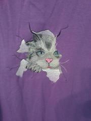 Kitty free embroidery design