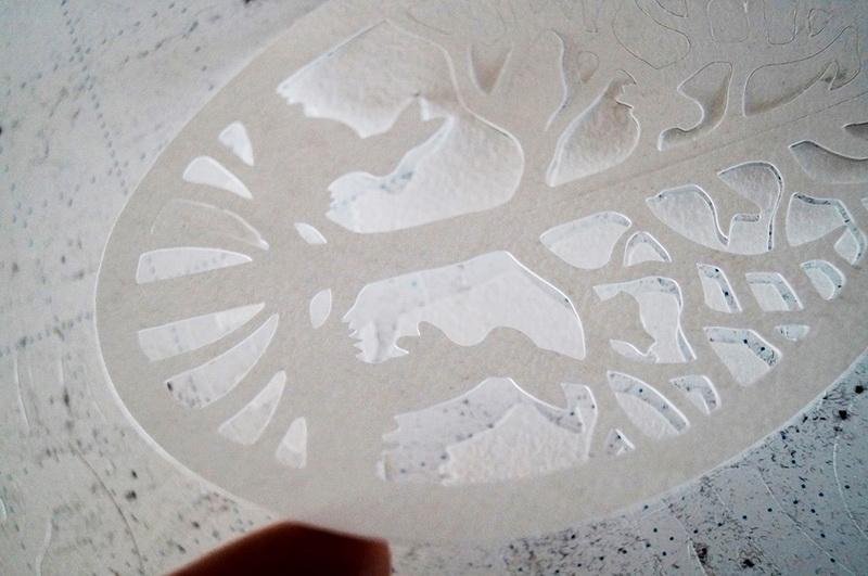 Future Easter egg Paper Easter egg cutting