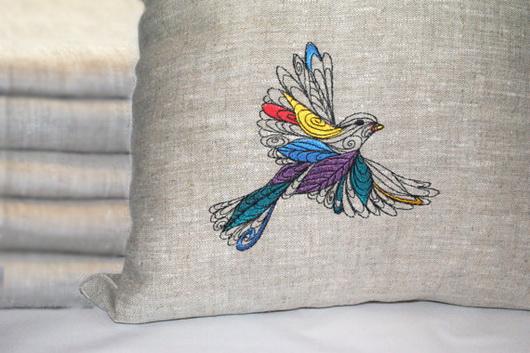More information about "Machine embroidery on linen"