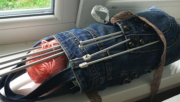 One pair of jeans bag - Make it in denim