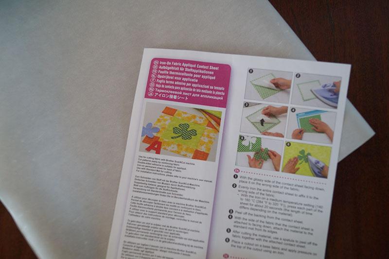 Attaching contact sheet Contact sheet manual