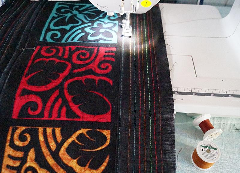 Making a circle Almost finished bag