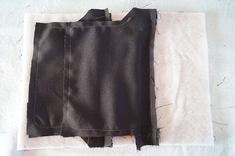 Inner pockets ready Panels of the bag