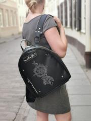 Unique Bag with Compass Dreamcatcher Embroidery Design: Unleash Inner
