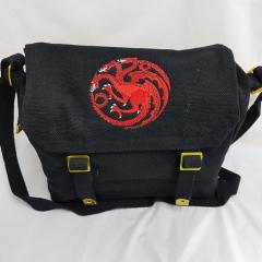 Striking Bag with Dragon Embroidery Design: Unleash Fierce Style