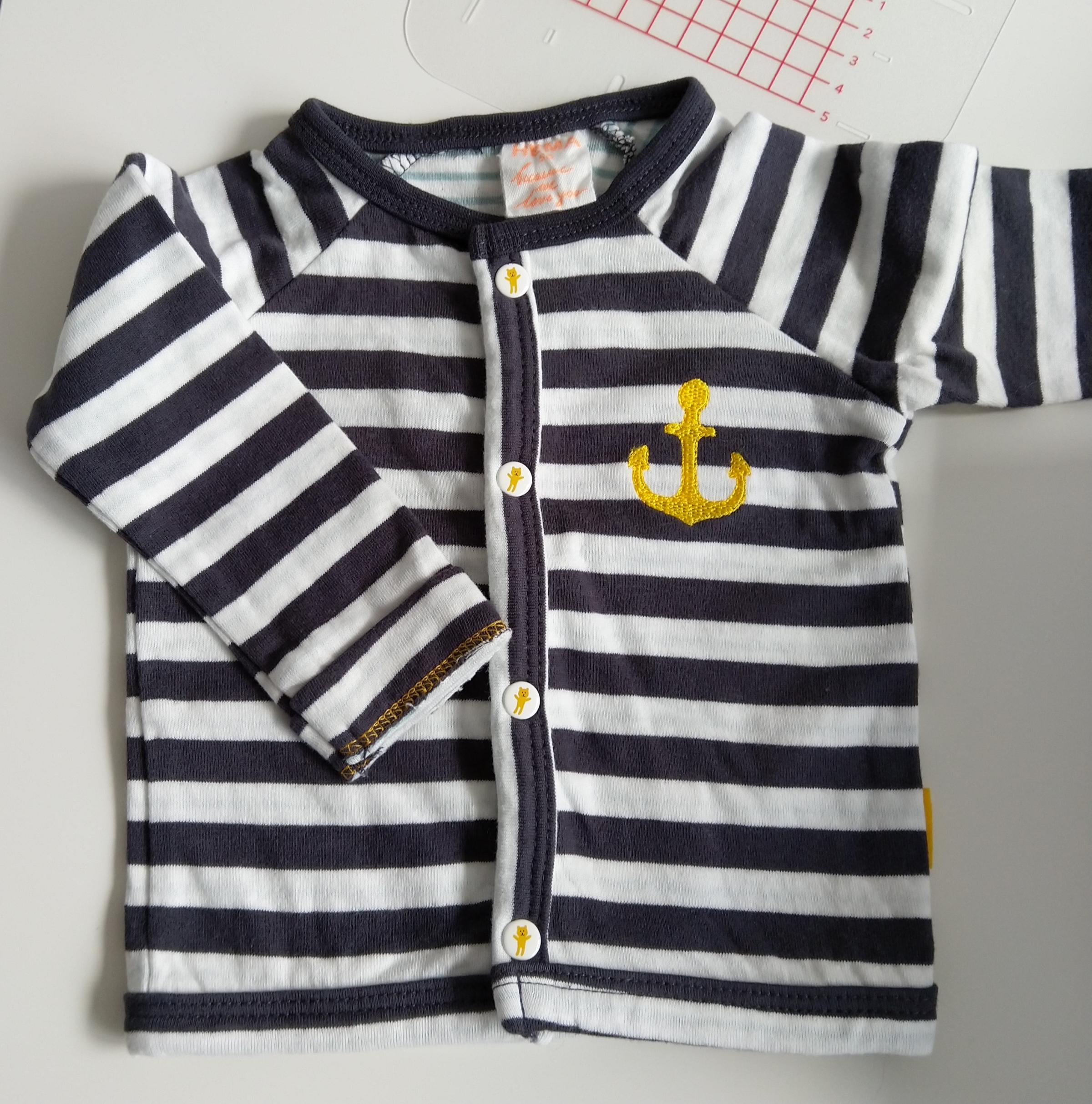 Baby outfit with Nautical embroidery design