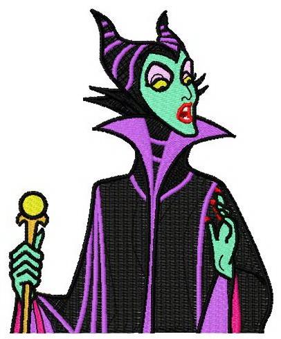 Sleeping Beauty Maleficent embroidery design - New embroidery designs ...