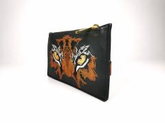 Unleash Your Wild Side with the Tiger's Eyes Embroidery Design