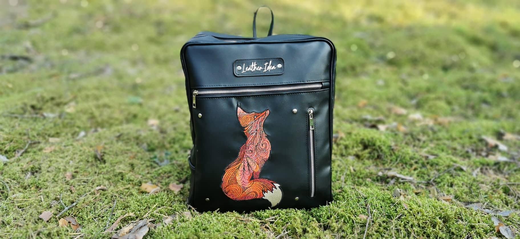 Enliven Your Creations with the Mosaic Fox Embroidery Design