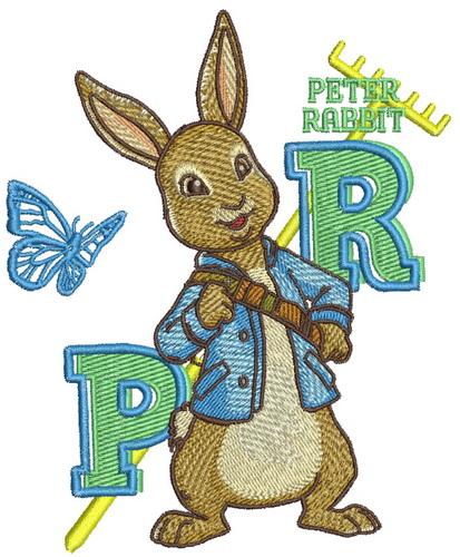 Peter Rabbit embroidery design 3