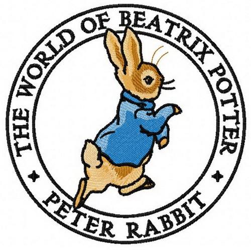 Peter rabbit embroidery design