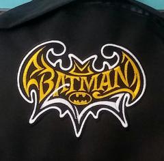 Batman embroidery design