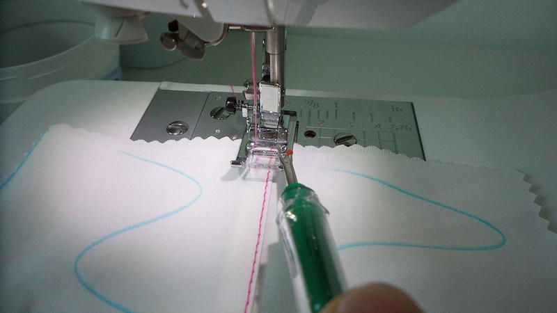 Sewing essentials. Double stitched seam - Machine embroidery materials ...