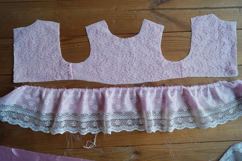 Pieces of the future dress Parts of girl's dress