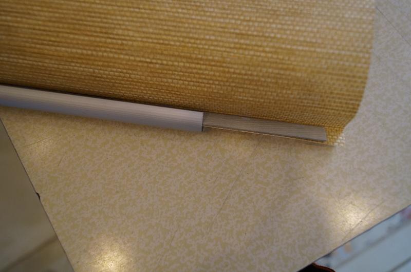 Reattaching fittings Metallic tube on roller shade