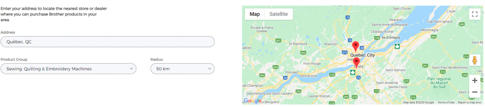 Where buy embroidery machine
